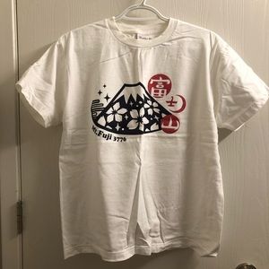 Men’s relaxed box cut crew neck white T-shirt